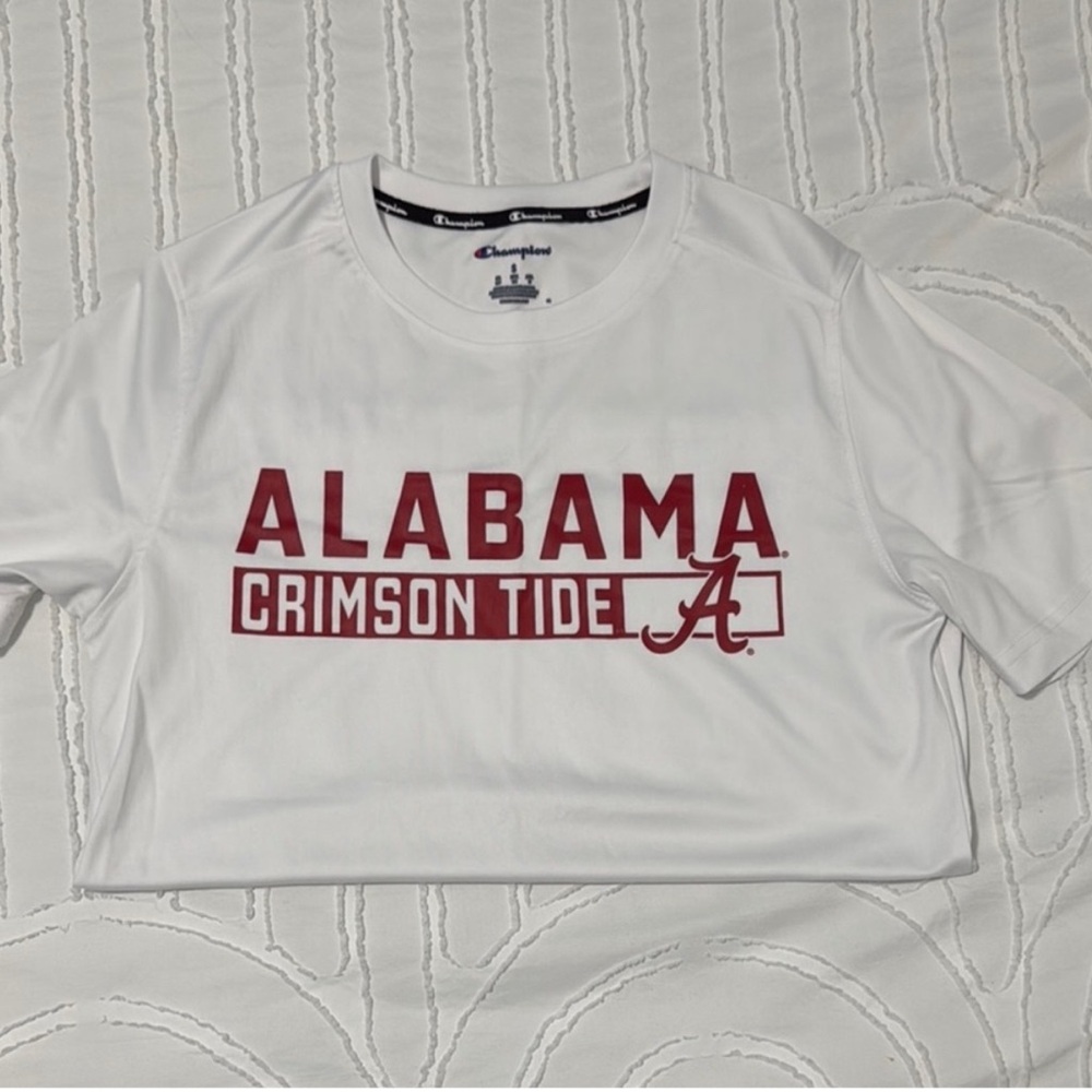 Champion Alabama Crimson Tide T-Shirt | Unisex S | NCAA College Sports Tee